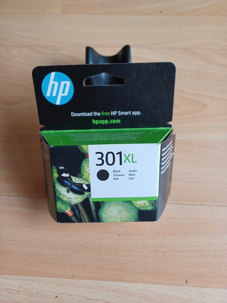 HP Cartridge XL 301 zwart, Ophalen of Verzenden, Nieuw