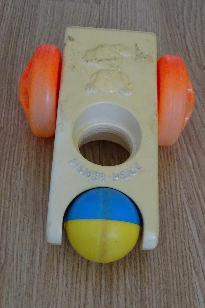 speelgoedauto fisher price, Ophalen of Verzenden, Gebruikt, Met geluid