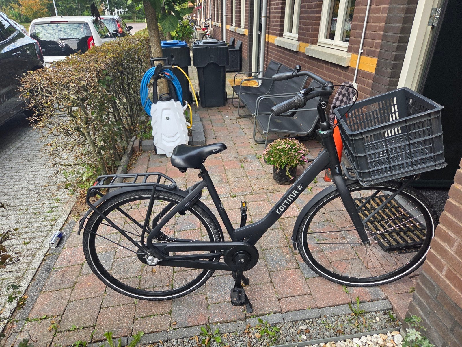 Cortina Common Transportfiets 28 inch 50cm ND7, Fietsen en Brommers, Versnellingen, Zo goed als nieuw, 50 tot 53 cm, Ophalen