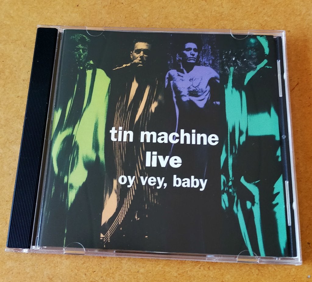 Tin Machine - Live Oy Vey, Baby CD 1992 David Bowie