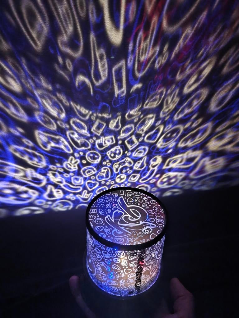 Knol Power LED Projector Lamp -  Lichtshow, Ophalen of Verzenden, Gebruikt, Modern, Sfeervol, Feestelijk