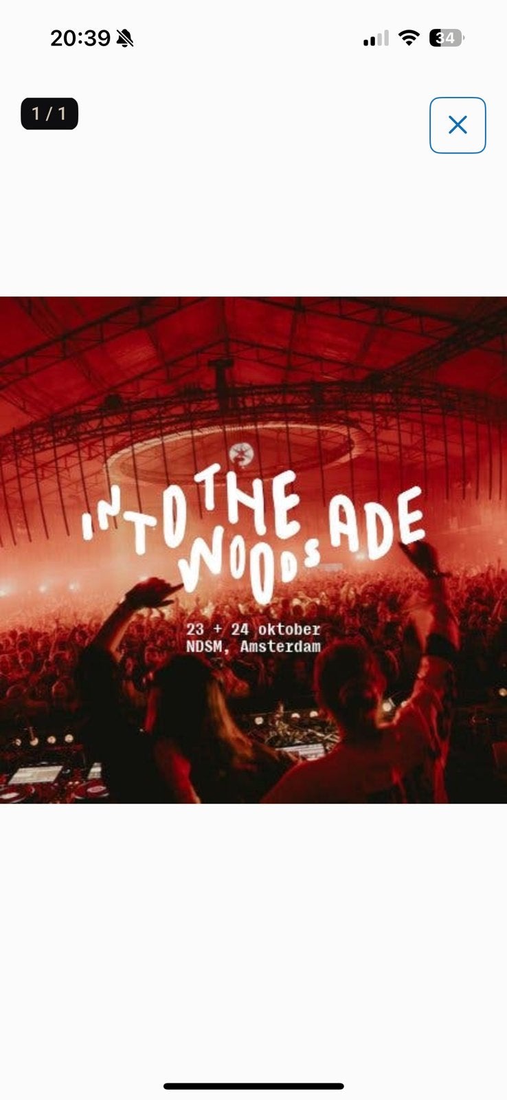 In to the woods tickets zaterdag 2 tickets, Tickets en Kaartjes, Drie personen of meer