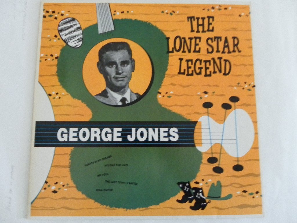LP George Jones - The Lone Star Legend, Ophalen of Verzenden, Zo goed als nieuw, 12 inch