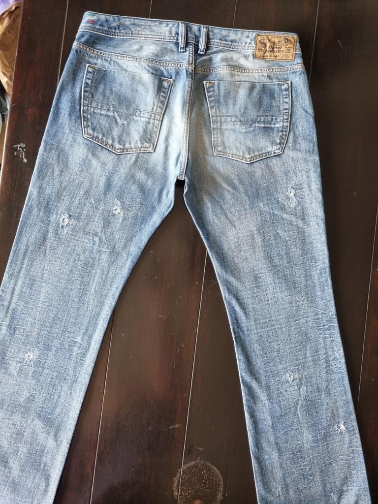 CLASSIC VINTAGE DIESEL ZATINY BOOTCUT DESTROY JEANS 36/32!!, Kleding | Heren, Spijkerbroeken en Jeans, W36 - W38 (confectie 52/54)