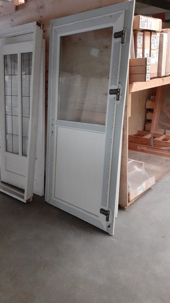 Buiten deur kunststof, Nieuw, Buitendeur, Glas, 200 tot 215 cm