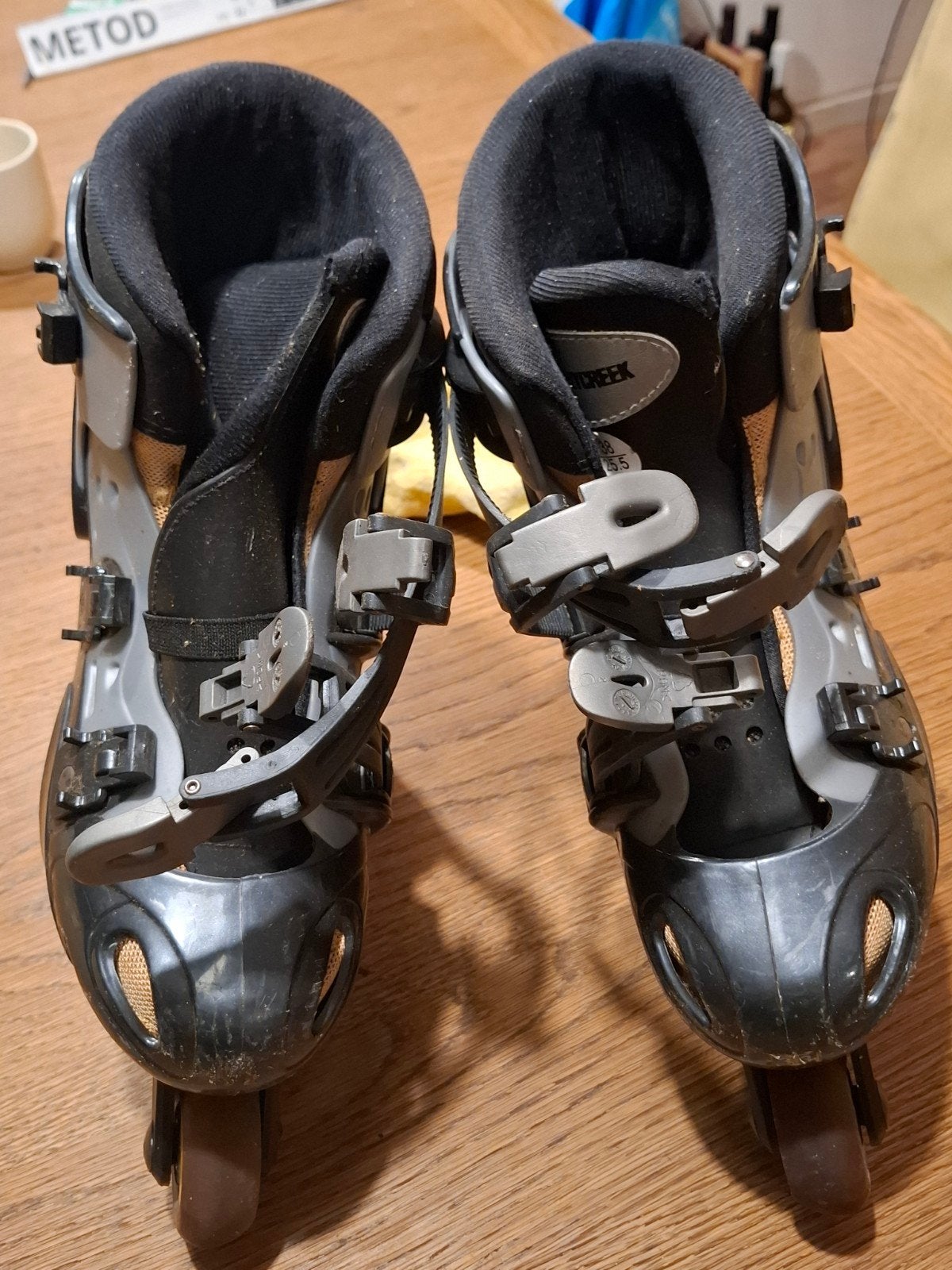Skeelers Crazy Creek maat 38, Sport en Fitness, Gebruikt, Inline skates 4 wielen, Dames, Ophalen