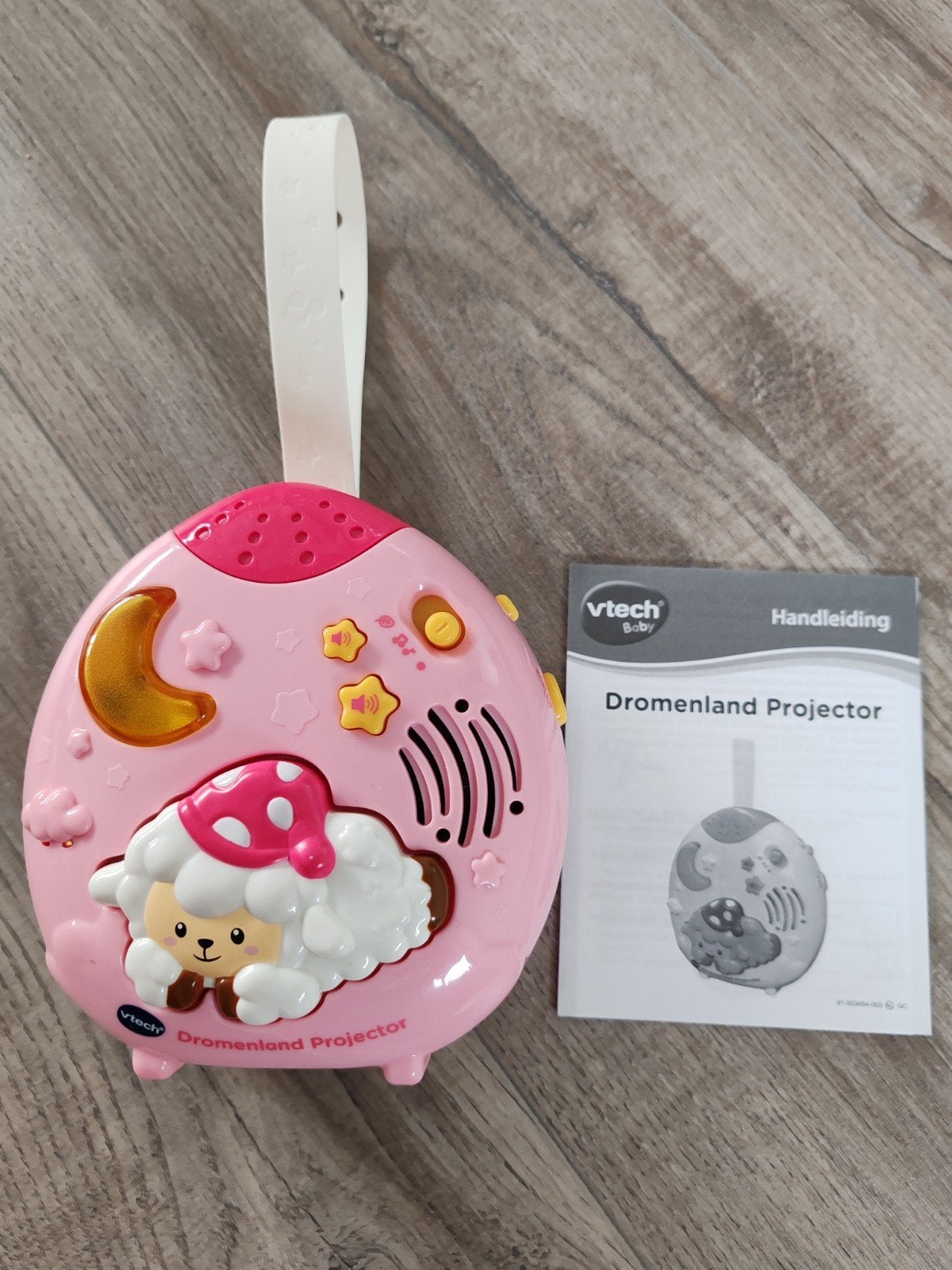 VTech Dromenland Projector - Roze schaapje, Kinderen en Baby's, Ophalen of Verzenden, Zo goed als nieuw, Overige typen, Met licht