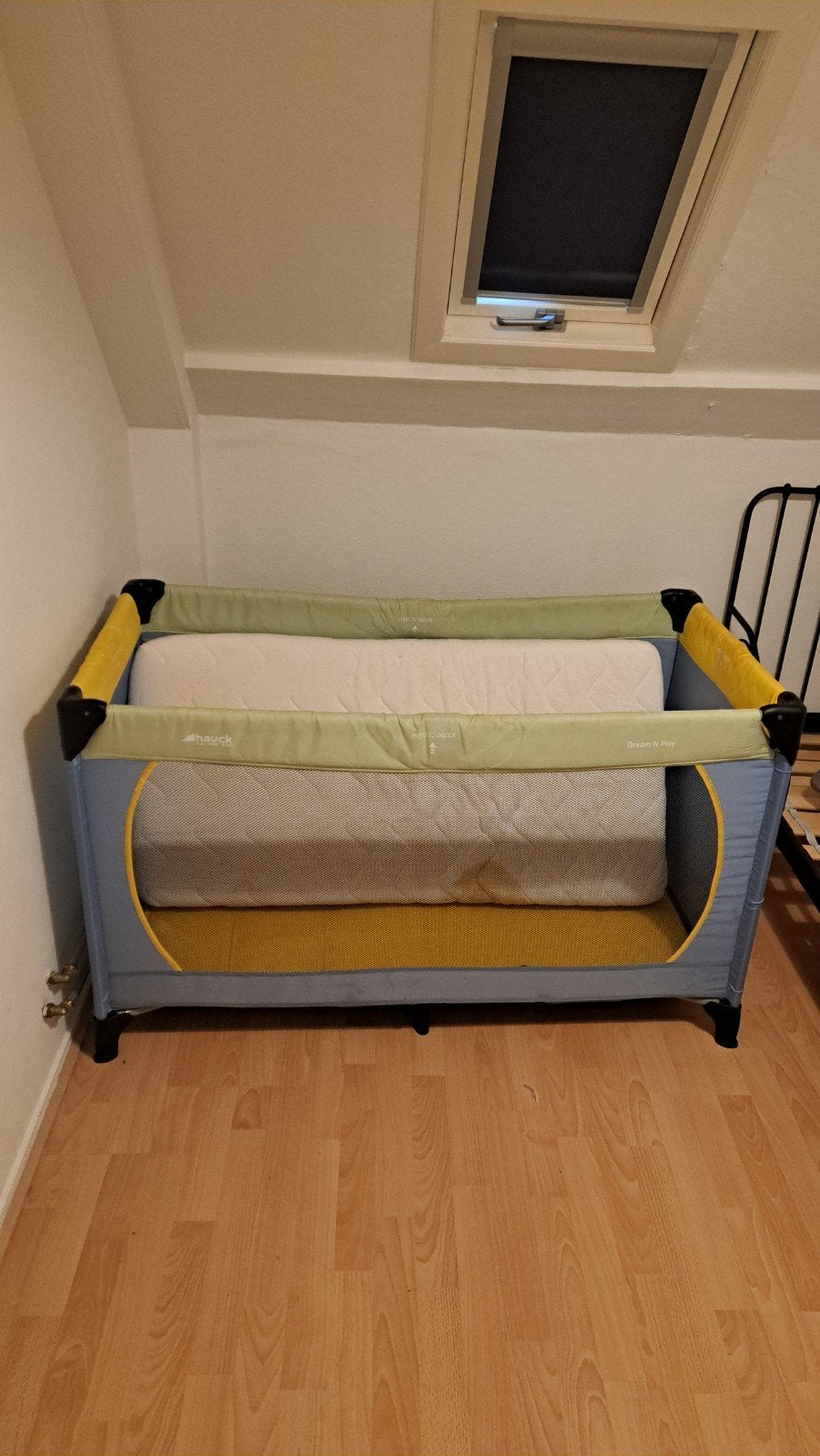 Hauck Dream N Play reisbedje met matras, Ophalen, Gebruikt, Reisbedje