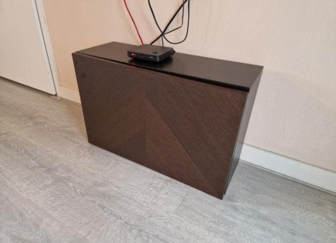 IKEA Besta / Hedeviken element en frontje, Ophalen, Zo goed als nieuw, Industrieel