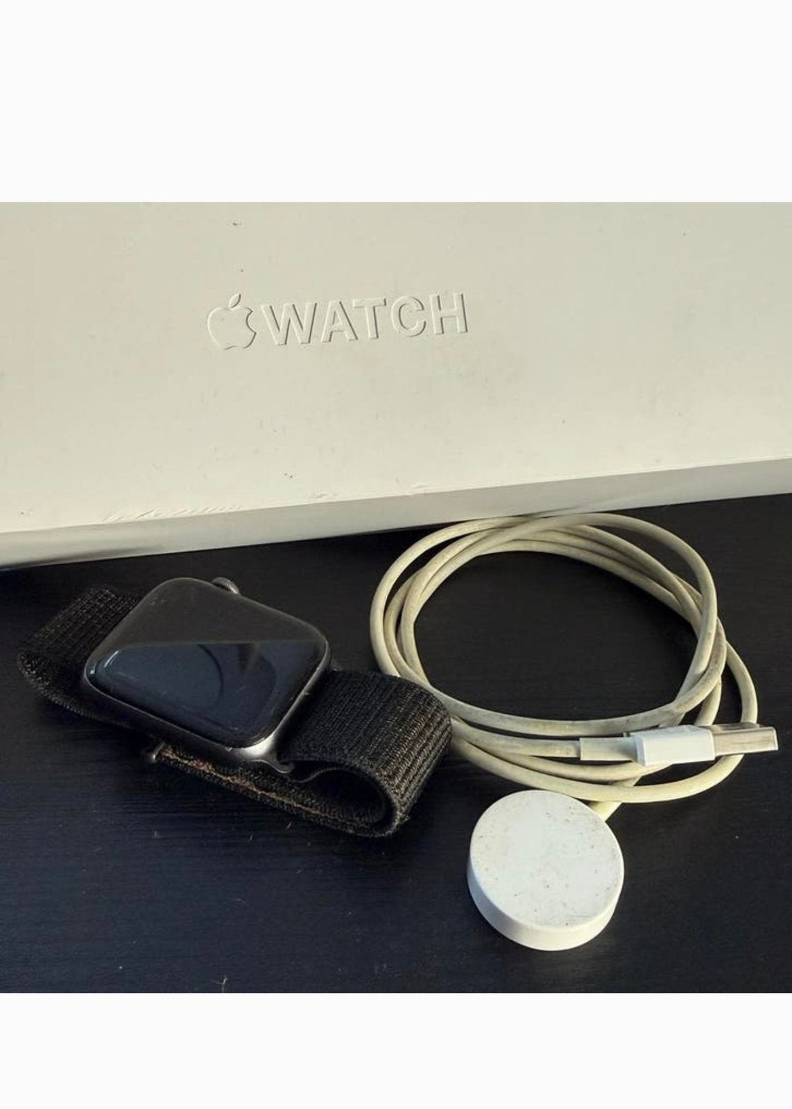 Apple Watch Series 4 GPS, Sieraden, Tassen en Uiterlijk, Smartwatches, Zwart, IOS, Ophalen of Verzenden, Zo goed als nieuw
