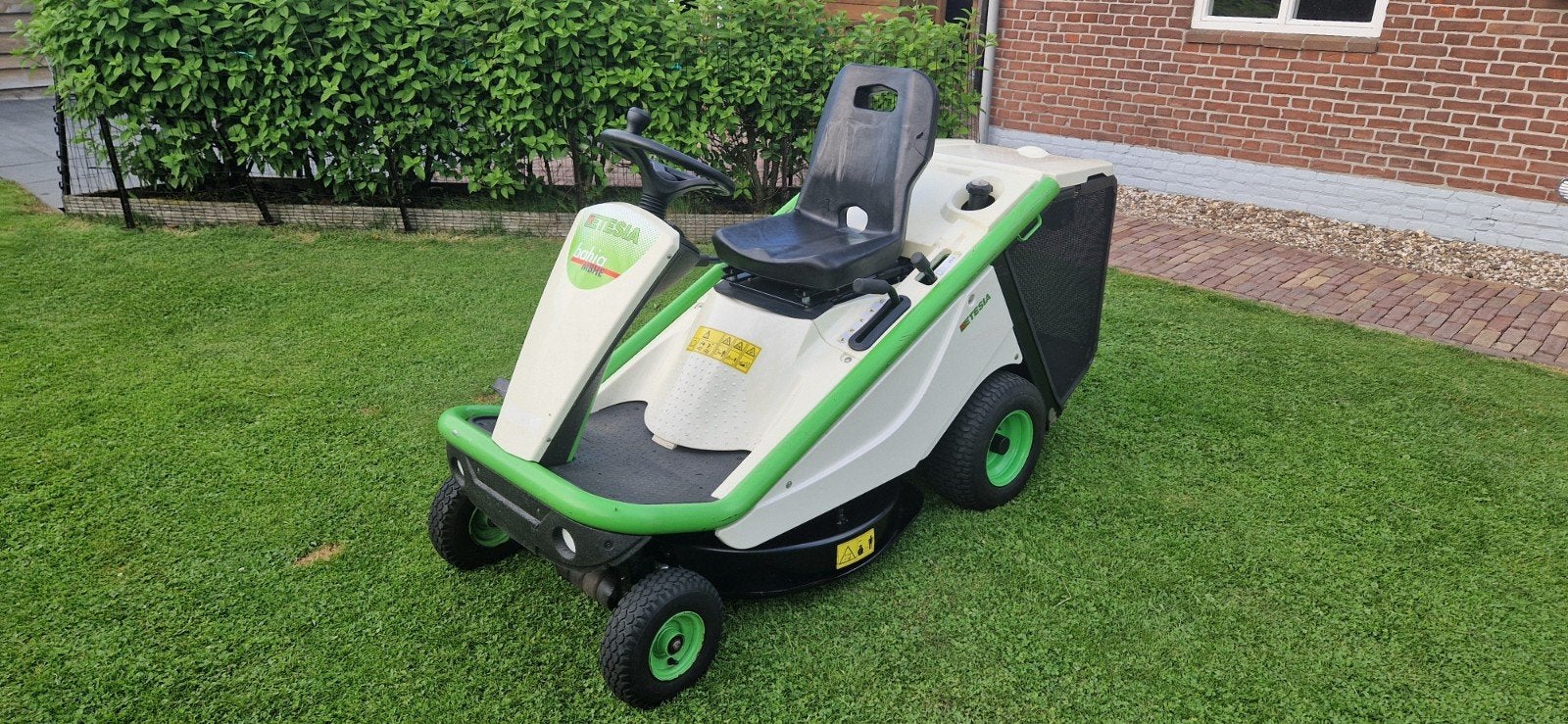 Etesia Bahia MBHE hydrostaat automaat., Ophalen of Verzenden, Gebruikt