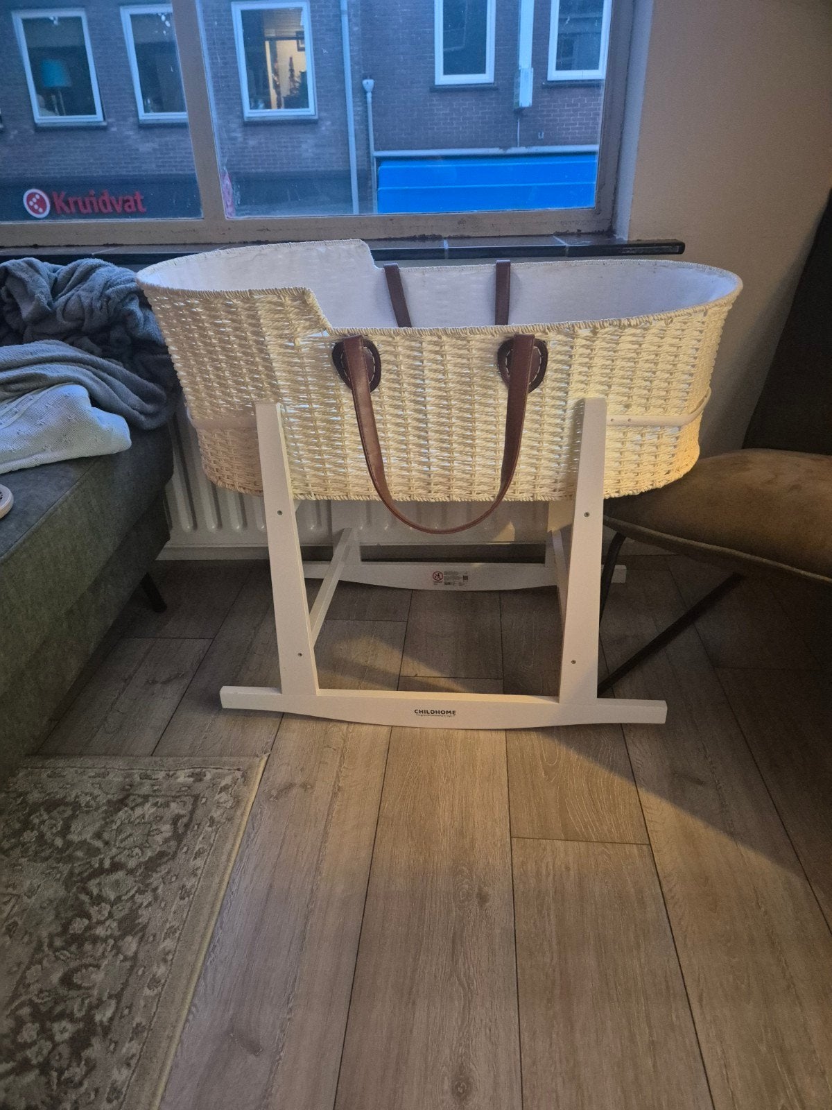 Childhome wieg met onderstel - Zo goed als nieuw, Ophalen, Zo goed als nieuw, Wieg