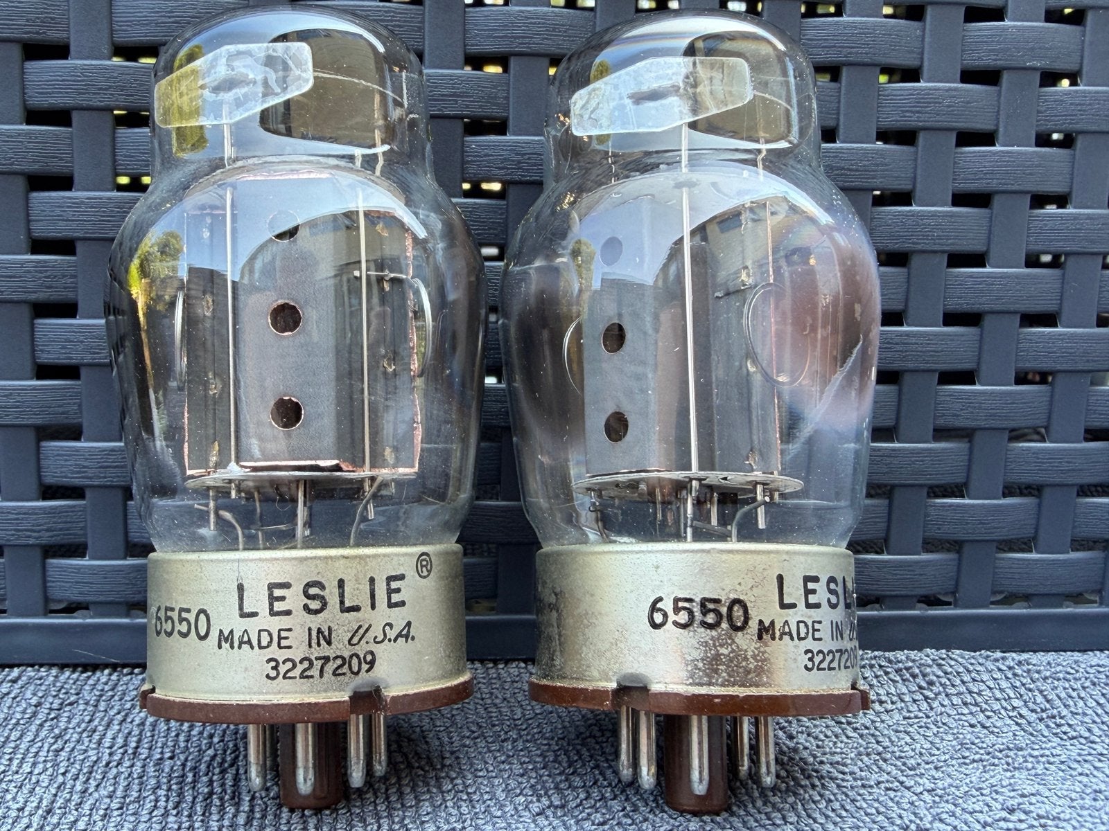 2 x geteste Leslie 6550 (kt88) buizen, Ophalen of Verzenden, Buis of Buizen
