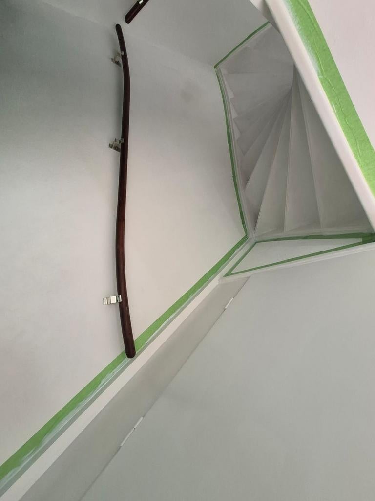 Trapleuning van hout, Ophalen of Verzenden, Gebruikt, Trap, Minder dan 2 meter