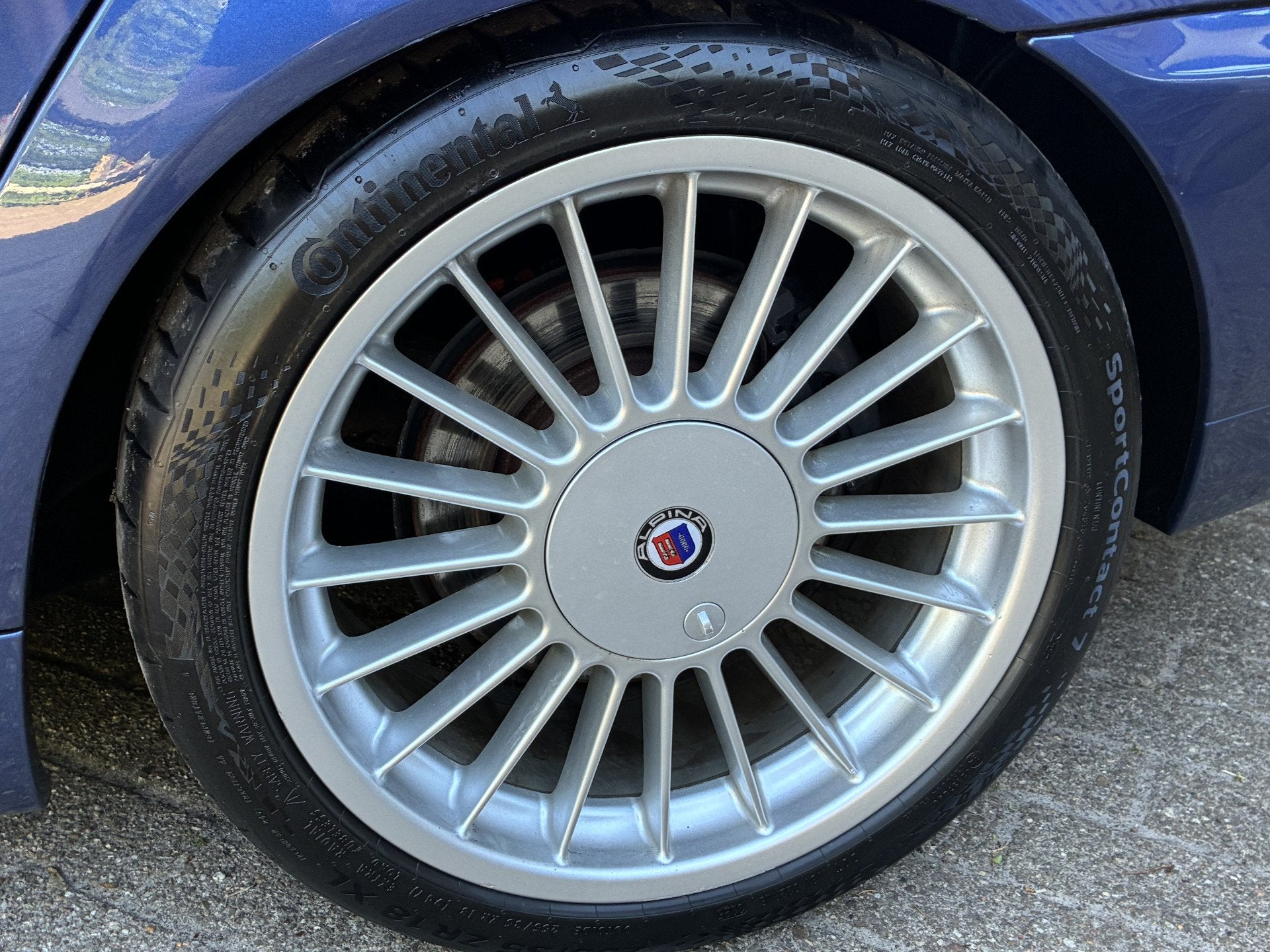 Alpina Alpina B3 3.3 '99 Bmw Alpina Xenon Schuifdak, Auto's, 281 pk, Zwart, Overige carrosserieën, Blauw