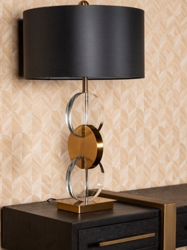 Richmond Tafellamp Esmee - Showroomopruiming Hotel Chique, Overige merken, Richmond Interiors, 60 cm, Met schakelaar