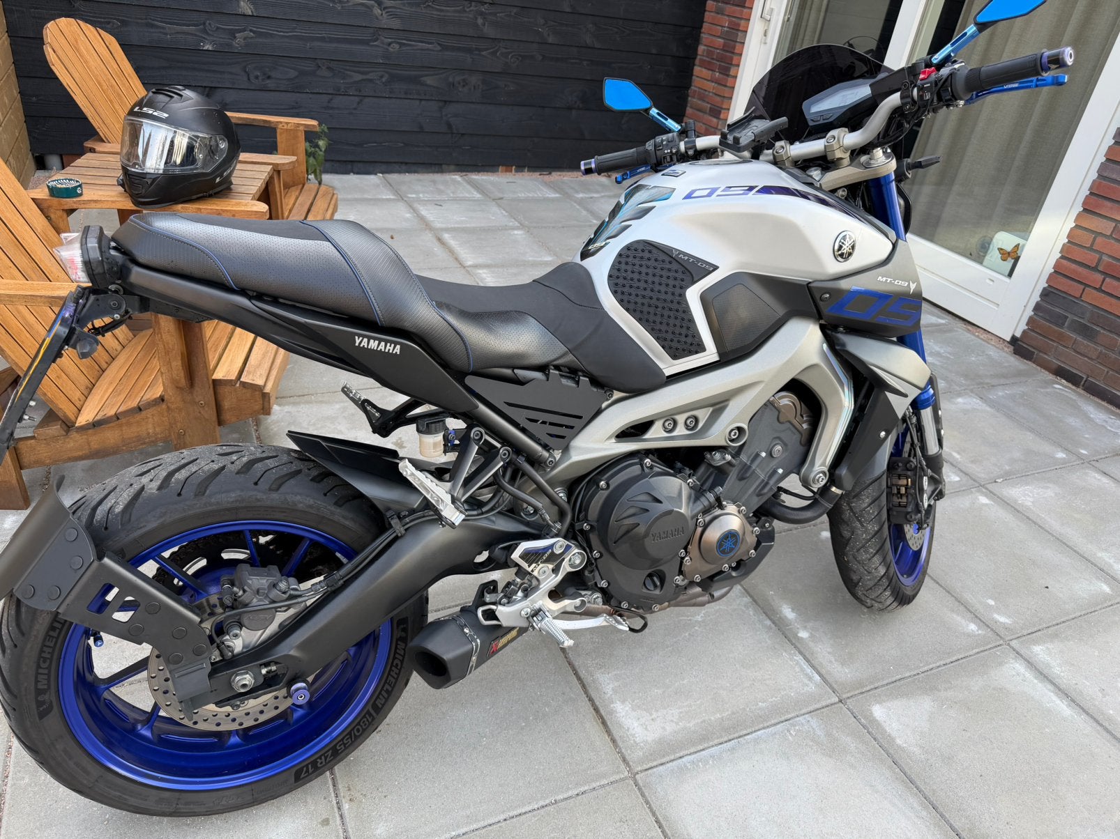 Yamaha MT-09 | Comfort zadel, Akrapovič, Handvatverwarming, Motorrijbewijs A, Gebruikt, 3 cilinders, Particulier