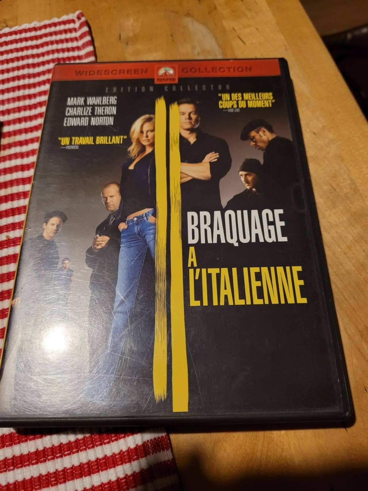 The italian job theron wahlberg norton mini coopers, Alle leeftijden, Ophalen of Verzenden, Zo goed als nieuw