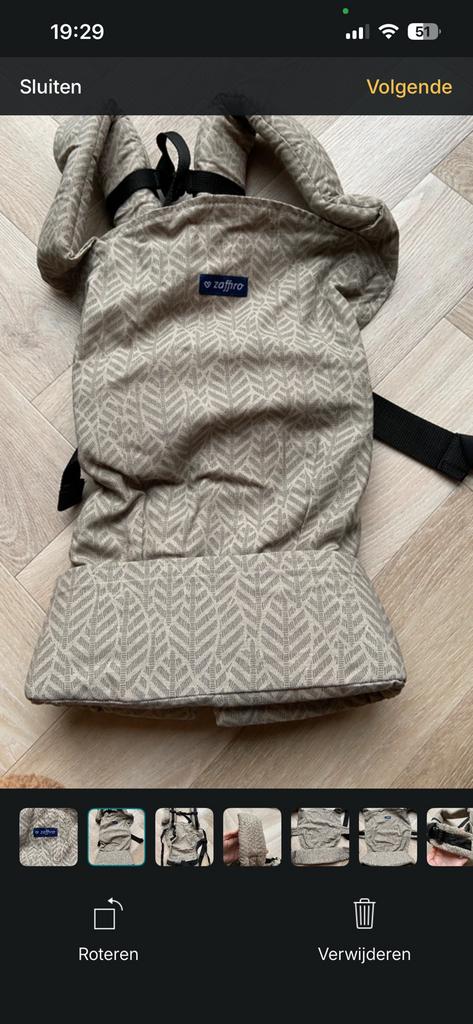 NIEUW Zaffiro draagzak, Kinderen en Baby's, Babydragers en Draagdoeken, Ophalen of Verzenden, Nieuw, Draagzak, Overige merken