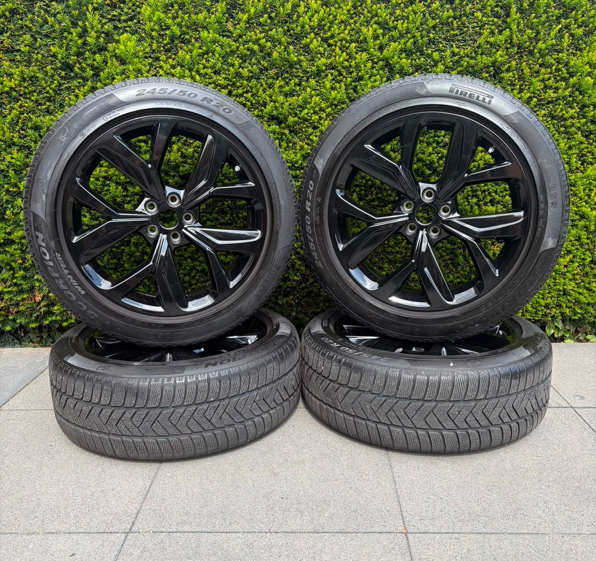 ❄️20 inch Jaguar I-Pace I Pace velgen winterbanden origineel, Auto-onderdelen, Banden en Velgen, Personenwagen, 20 inch, Gebruikt