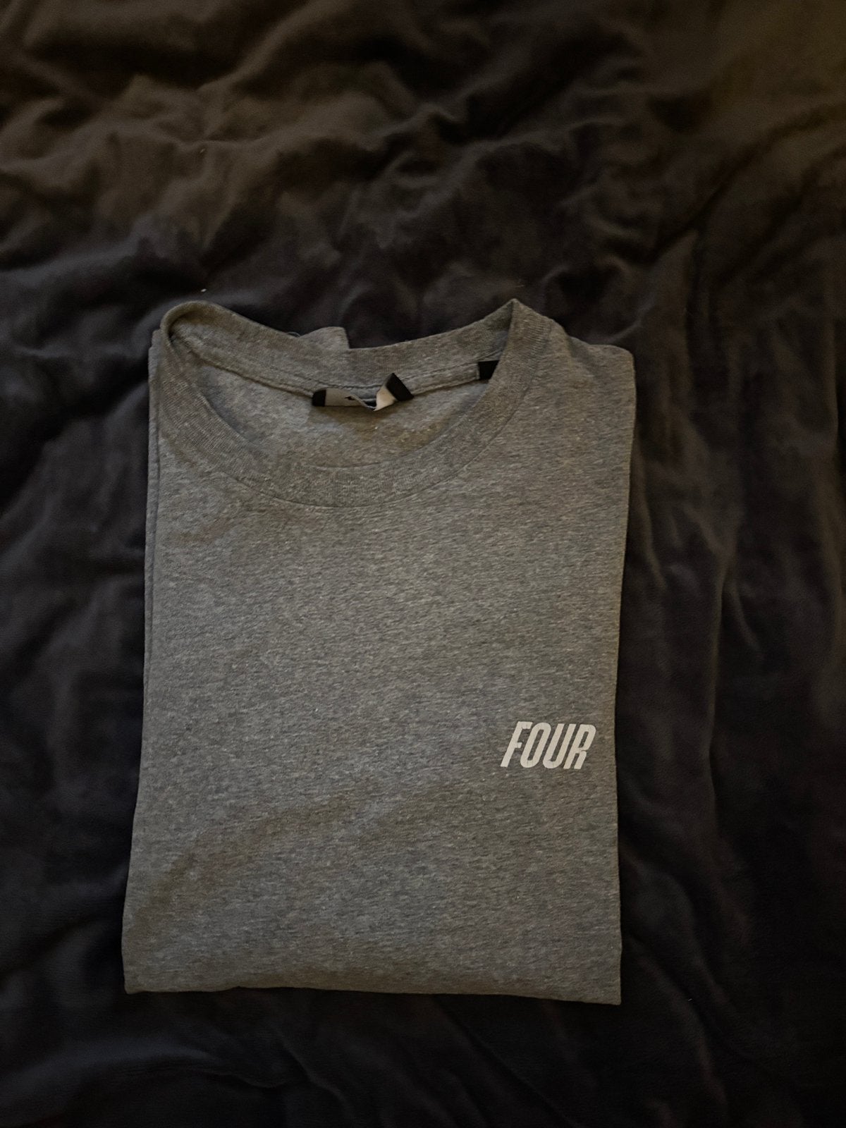Four shirt, Verzenden, Zo goed als nieuw, Maat 46 (S) of kleiner, Grijs