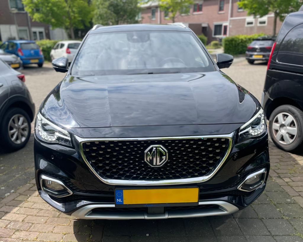 MG EHS 1.5 GDI 258pk Aut 2022 Zwart, Auto's, Euro 6, 4 cilinders, Zwart, Overige kleuren