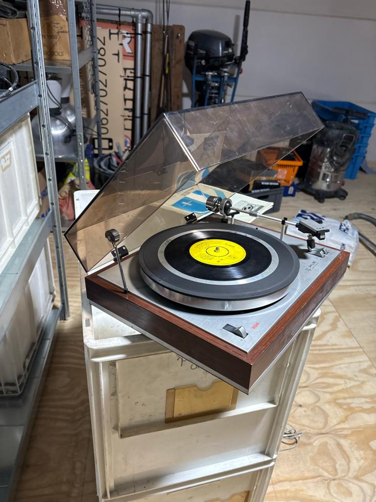 Vintage Philips Platenspeler GA 308 - Zeer Uniek & Werkend, Ophalen of Verzenden, Gebruikt, Platenspeler, Philips