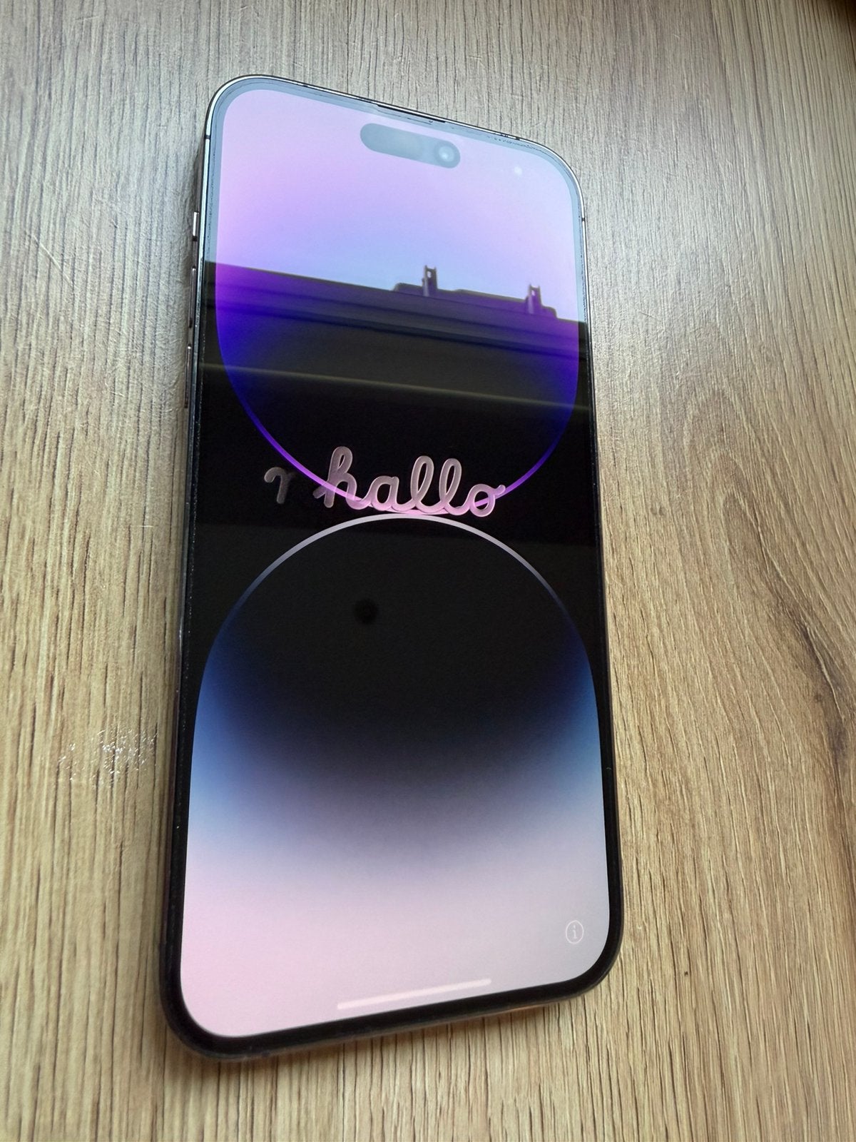 iPhone 14 Pro Max 128GB in Deep Purple - in perfecte staat, Telecommunicatie, Mobiele telefoons | Apple iPhone, Zo goed als nieuw
