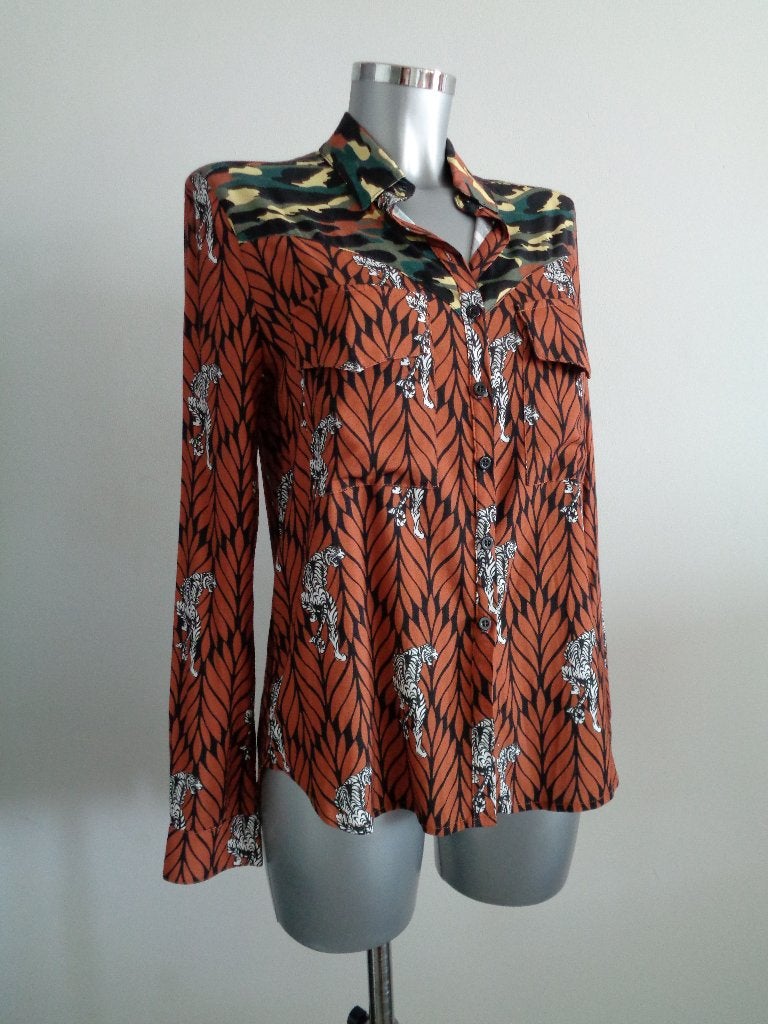 Iconic27 viscose blouse, maat small Nieuw met kaartjes, Kleding | Dames, Blouses en Tunieken, Nieuw, Maat 36 (S), Overige kleuren