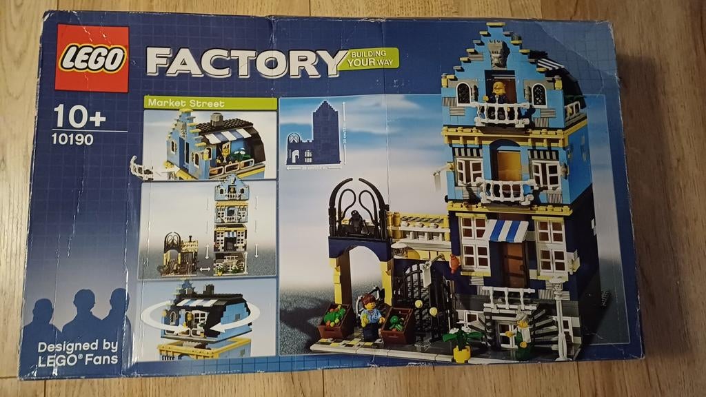 Lego 10190 nieuw en geseald doos beschadigd., Kinderen en Baby's, Speelgoed | Duplo en Lego, Ophalen of Verzenden, Nieuw