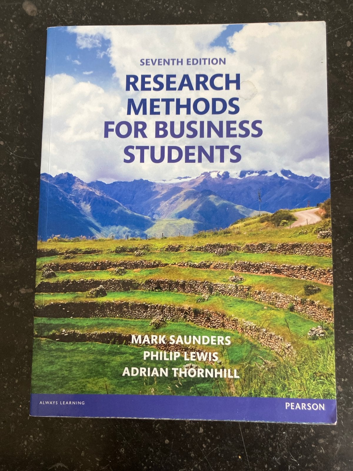Research Methods for Business Students - 7e, Ophalen of Verzenden, Gamma, Zo goed als nieuw, HBO
