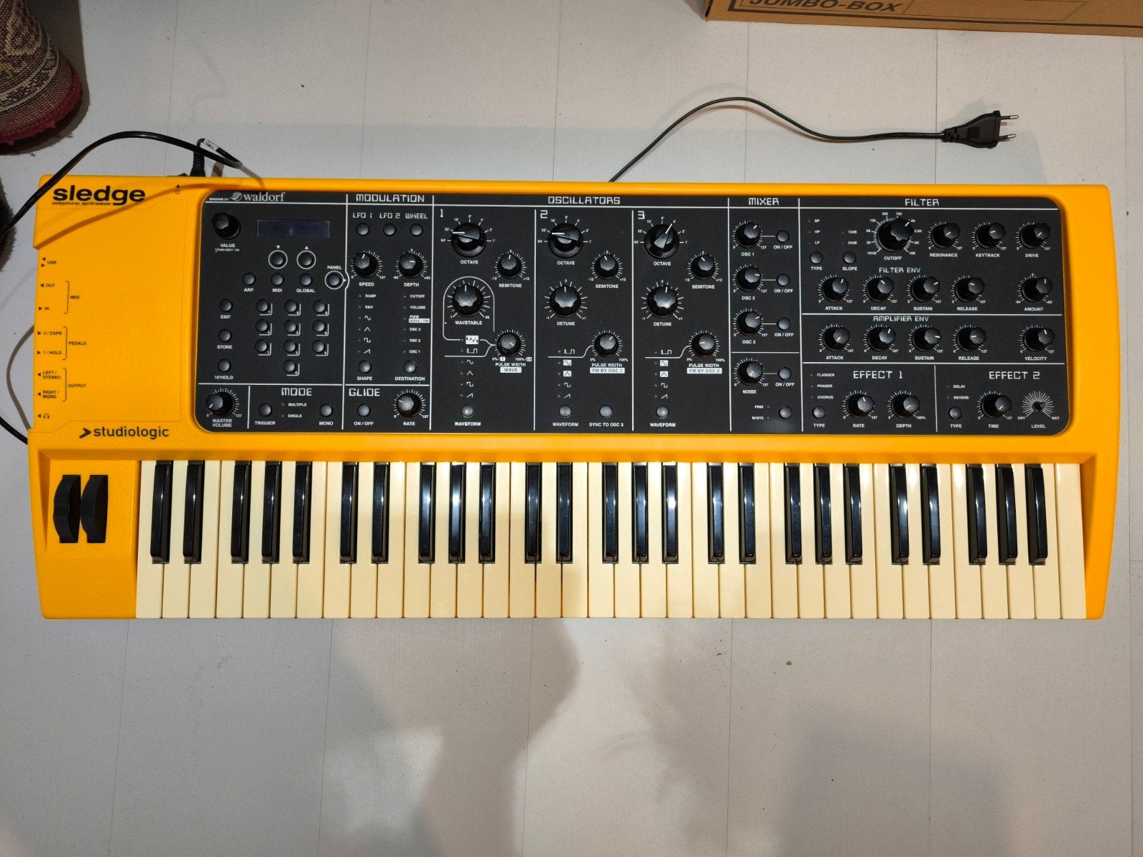 sledge synthesiser studiologic, Muziek en Instrumenten, Ophalen, Zo goed als nieuw, Overige aantallen, Overige merken
