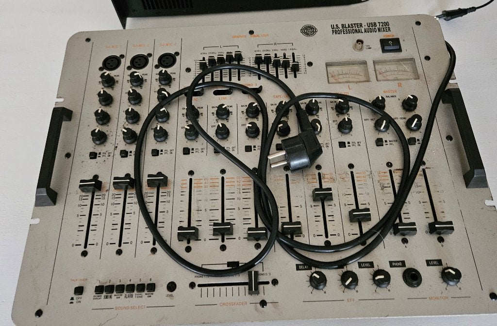 Audio Mixer US Blaster USB 7200, Ophalen, Minder dan 5 kanalen