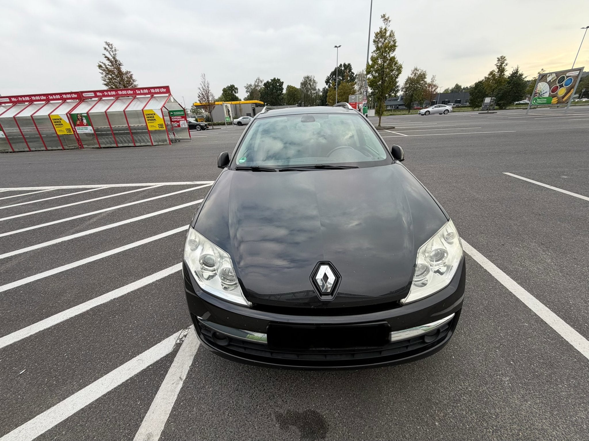 Renault Laguna 2.0 16V LPG – technisch goed onderhouden, Laguna, Zwart, 4 cilinders, Leder en Stof