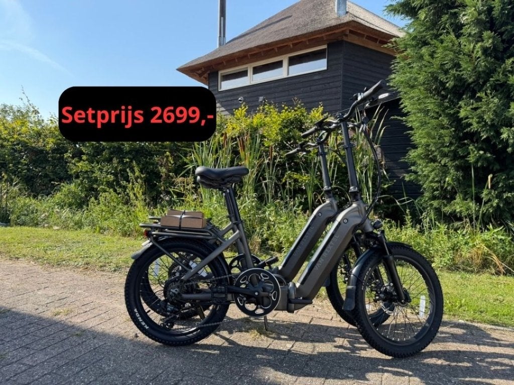 Elektrische Vouwfiets – E-bike 20 inch – EX-LEASE – ±1200 km, Fietsen en Brommers, Fietsen | Vouwfietsen, 20 inch of meer, Patoni Group