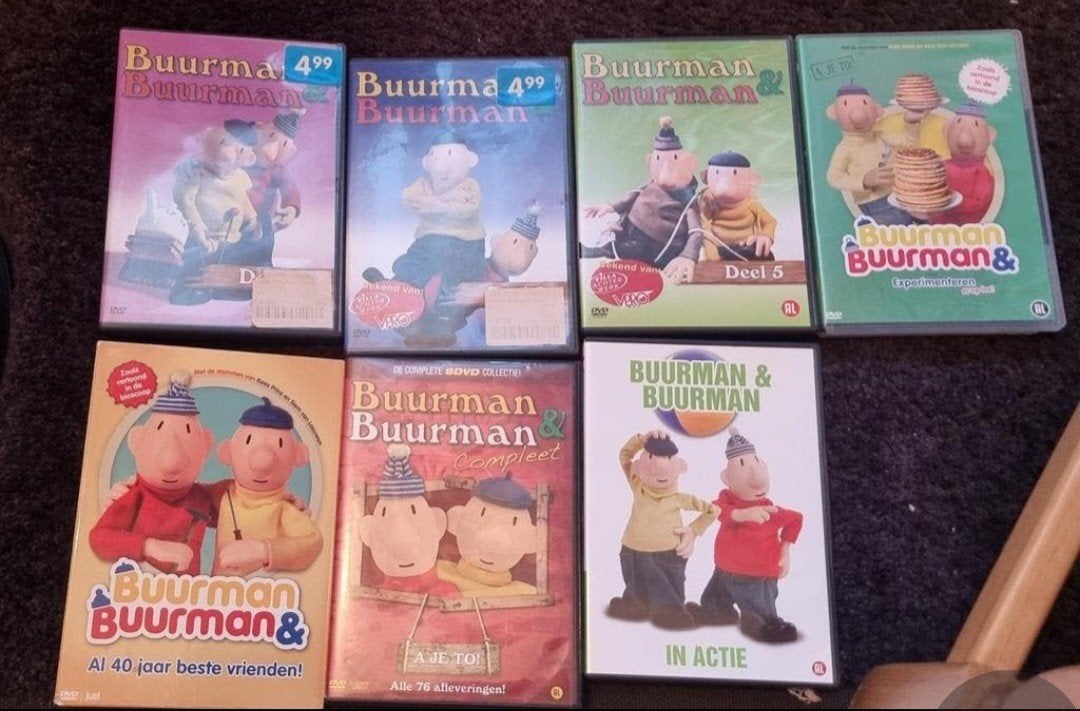 Buurman & Buurman DVD collectie - Diverse delen, Verzamelbox, Alle leeftijden, Zo goed als nieuw, Familie