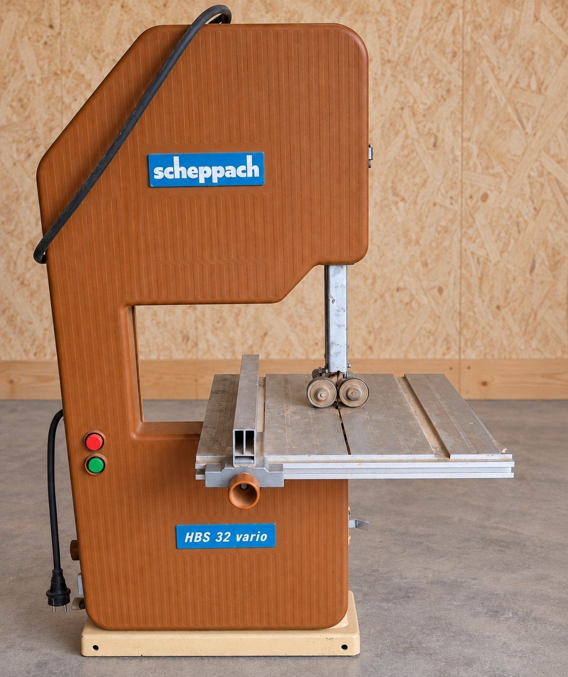 Scheppach HBS 32 Vario Lintzaag, Ophalen, Gebruikt, Lintzaag, Minder dan 600 watt