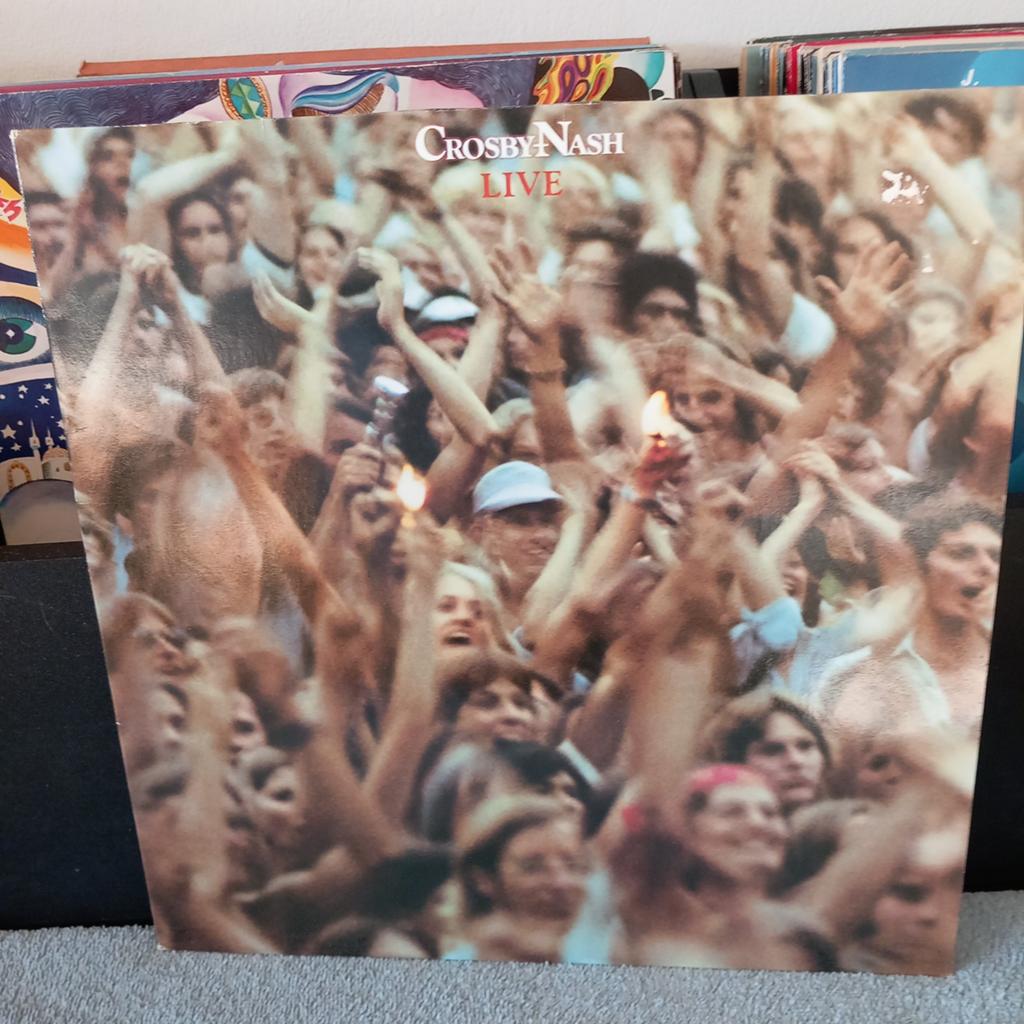 Lp crosby  nash  live, Cd's en Dvd's, Vinyl | Overige Vinyl, Ophalen of Verzenden, Zo goed als nieuw, 12 inch