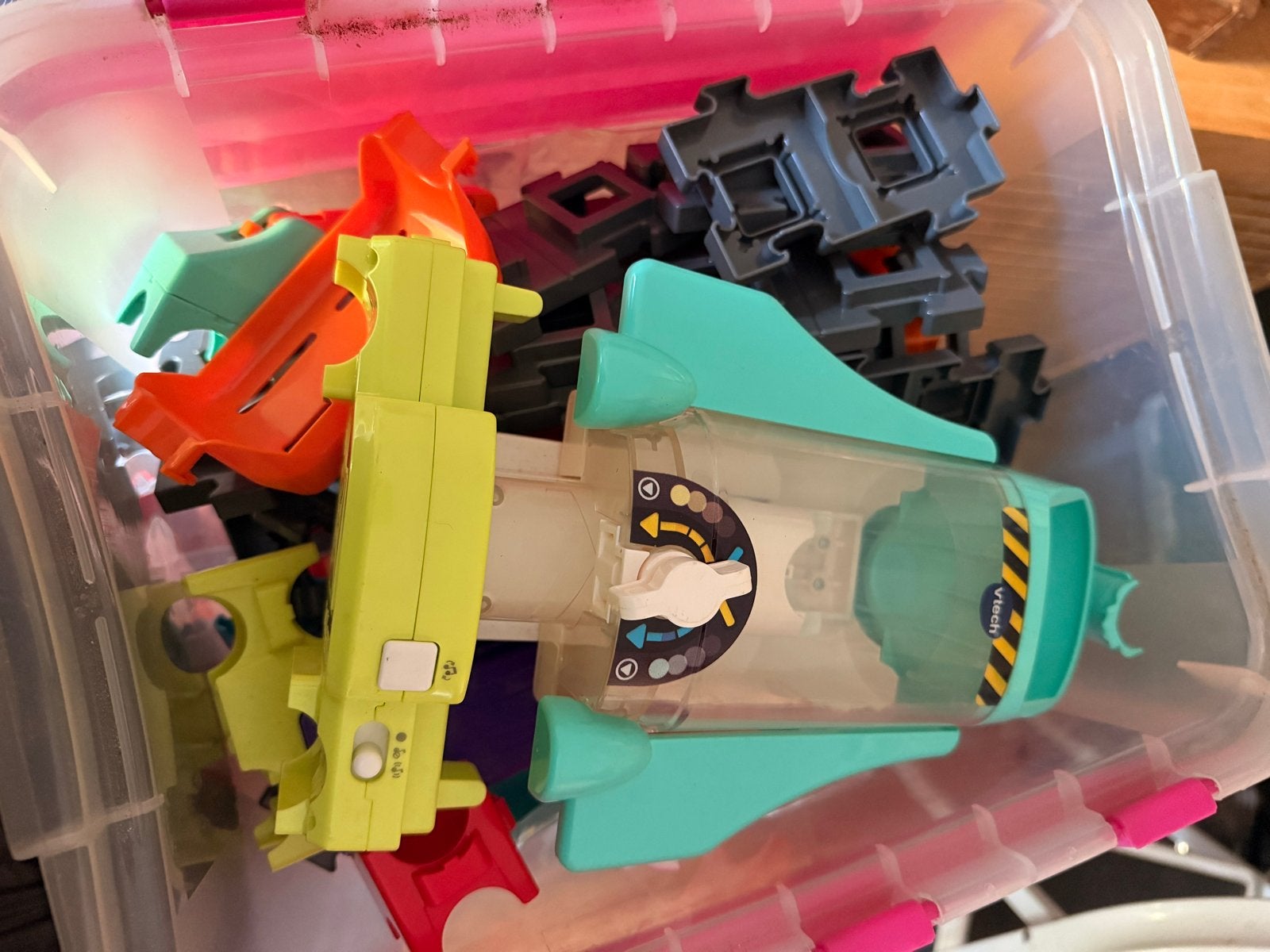 Vtech knikkerbaan (exclusief bak), Ophalen of Verzenden, Gebruikt, Overige merken