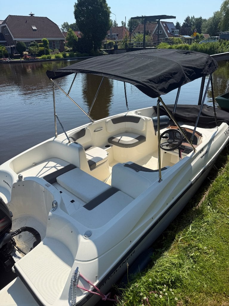 Bayliner element, Watersport en Boten, Viertaktmotor, Ophalen of Verzenden, Zo goed als nieuw, 80 pk
