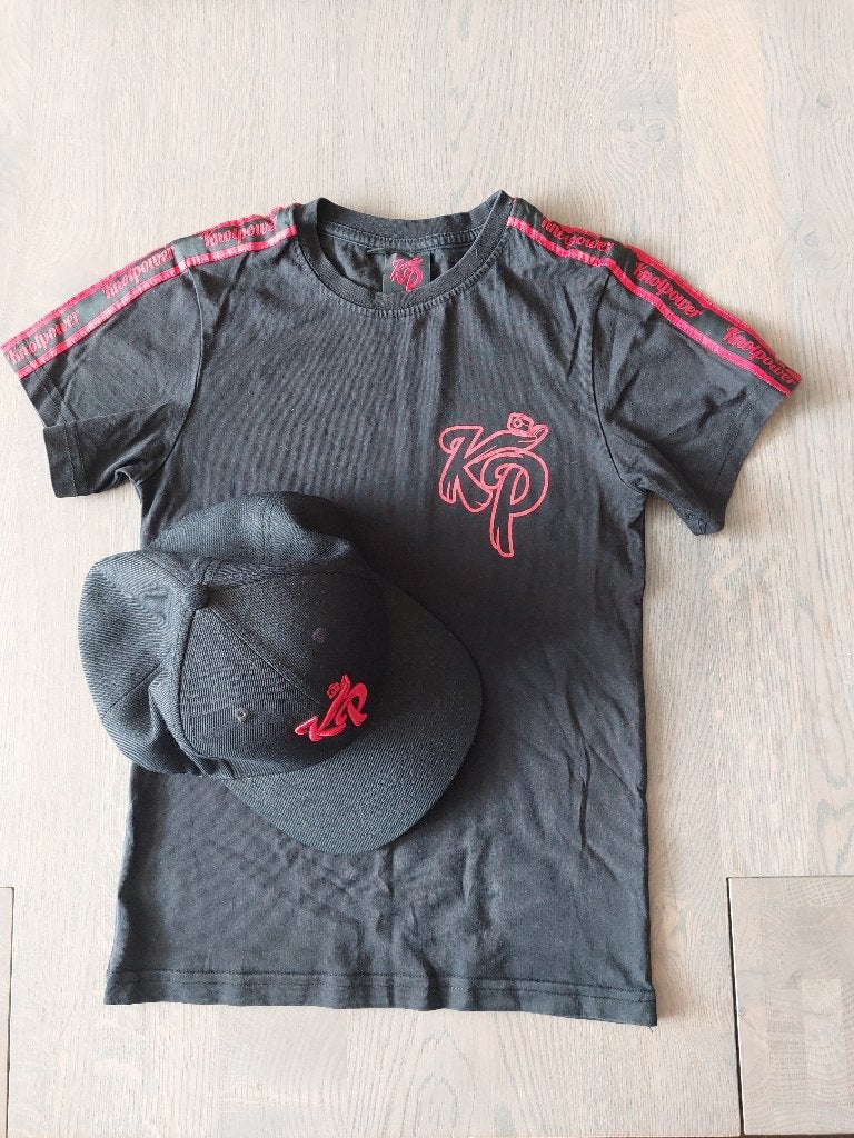 Knolpower shirt en pet - Maat 134/140, Jongen of Meisje, Knolpower, Ophalen of Verzenden, Zo goed als nieuw