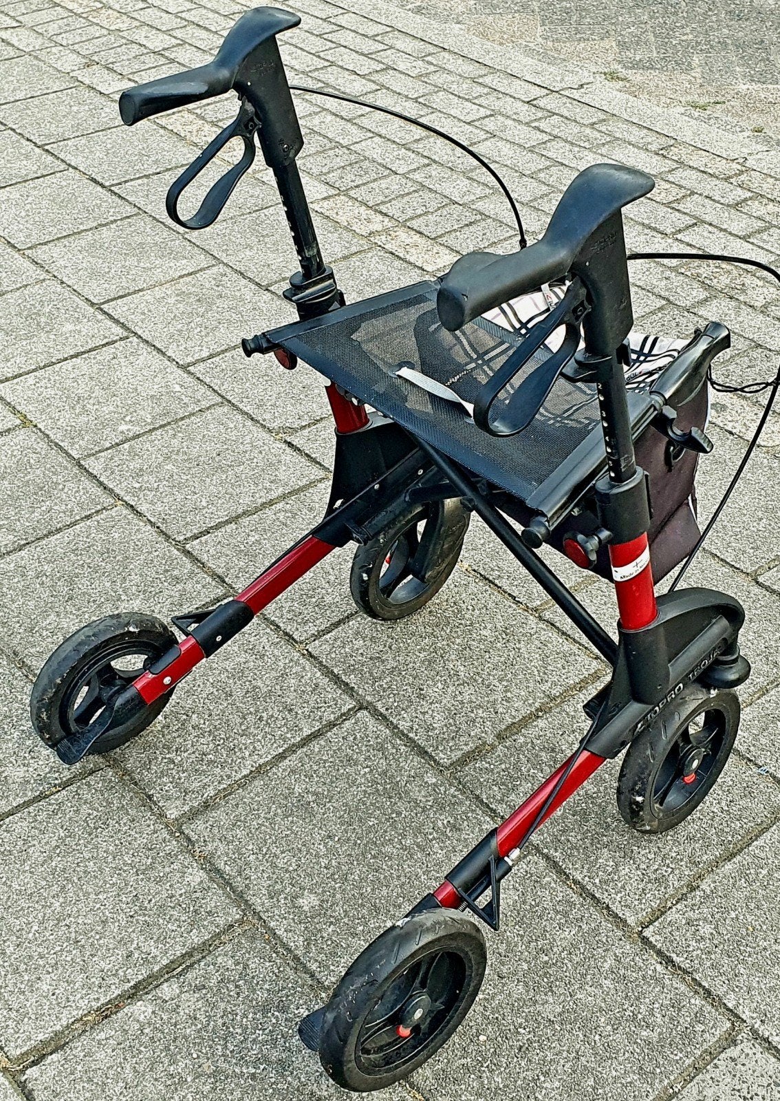 Lichtgewicht rollator inklapbaar Topro Troja 2G NIEUWSTAAT, Lichtgewicht, Topro Troja, Ophalen of Verzenden, Zo goed als nieuw