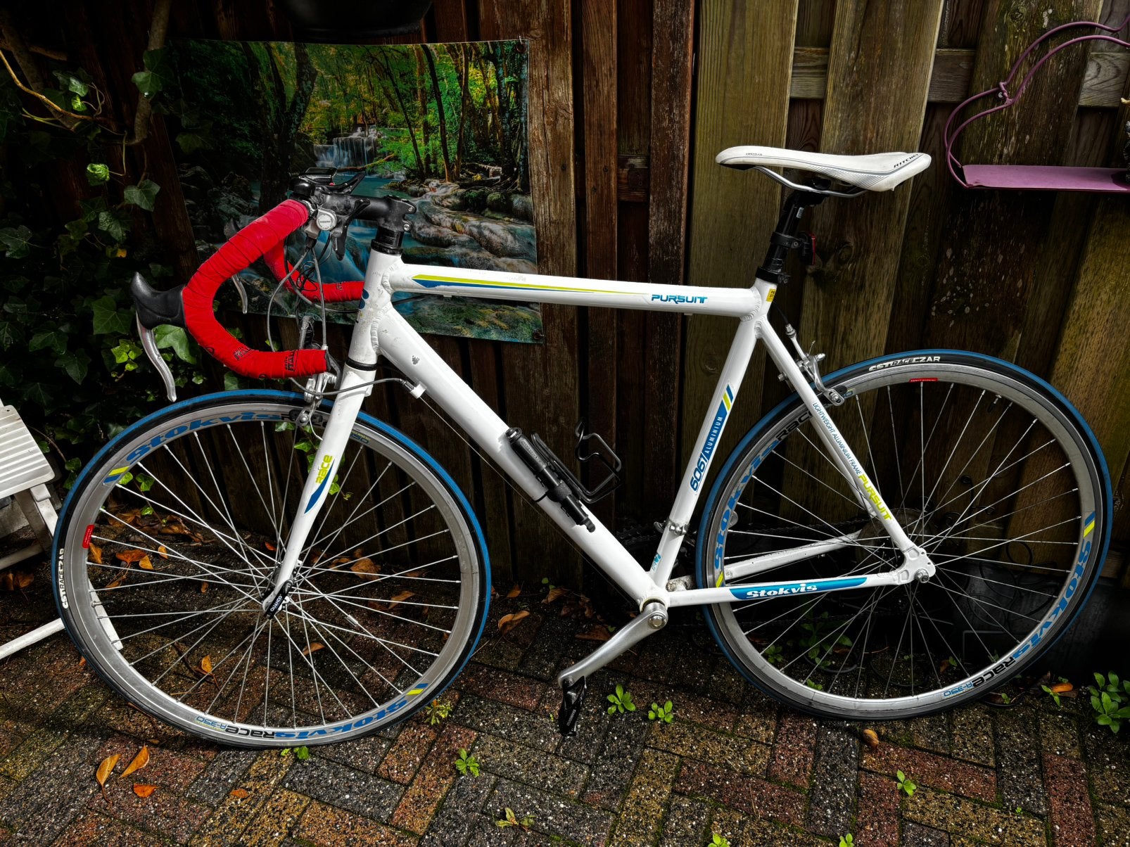 Racefiets, 28 inch, Gebruikt, 10 tot 15 versnellingen, Velgrem