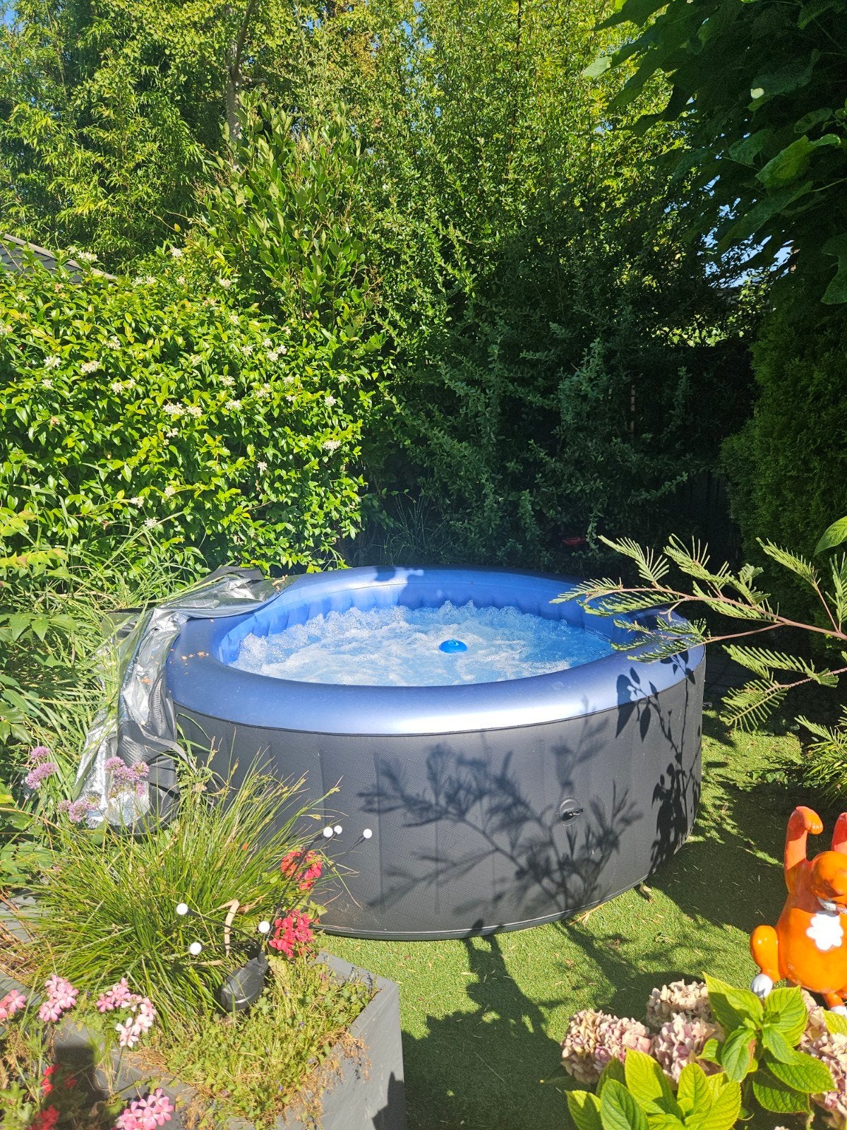 m spa bubbelbad inclusief assecoires, Ophalen, Minder dan 80 cm, Opblaaszwembad, Rond