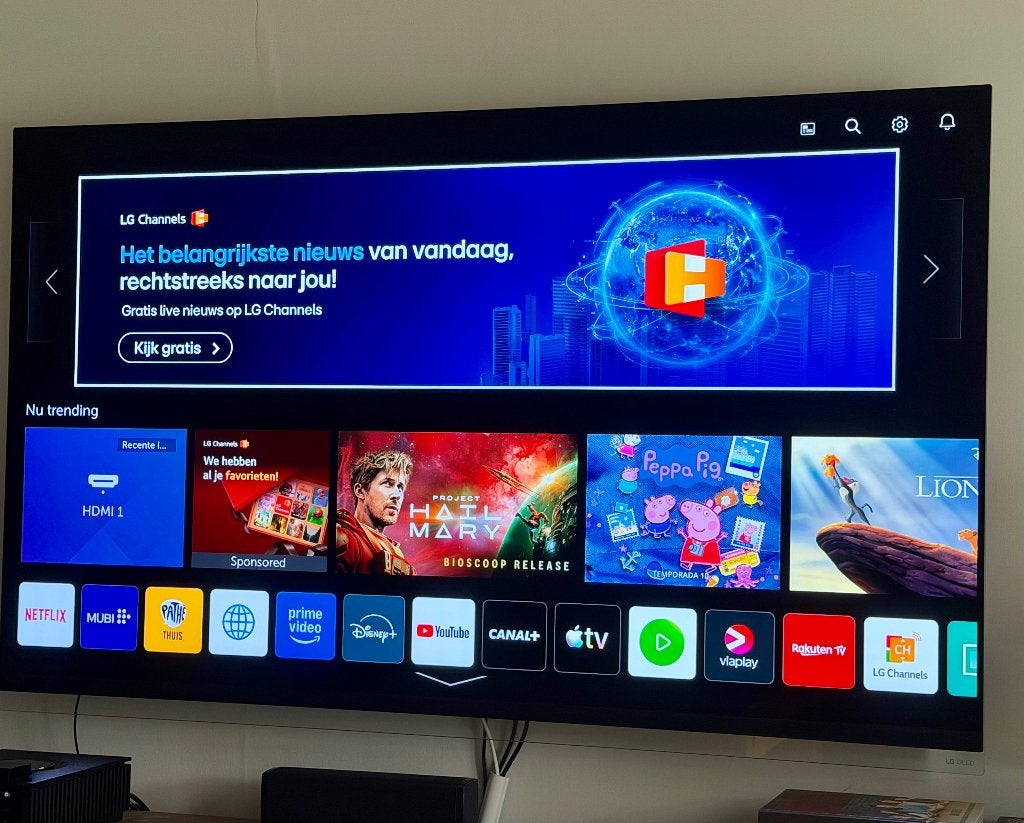 LG Oled65E9 TV 65 inch 4K Ultra HD perfect beeld, Ophalen, Zo goed als nieuw, 100 cm of meer, 4k (UHD)