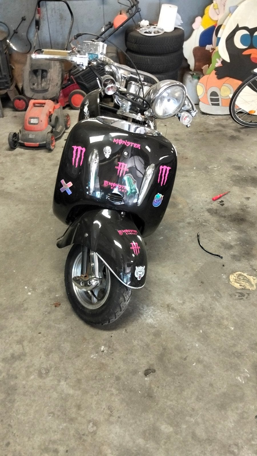 Benzhou retro 50 zwart weinig km, Ophalen of Verzenden, Benzine, Overige merken
