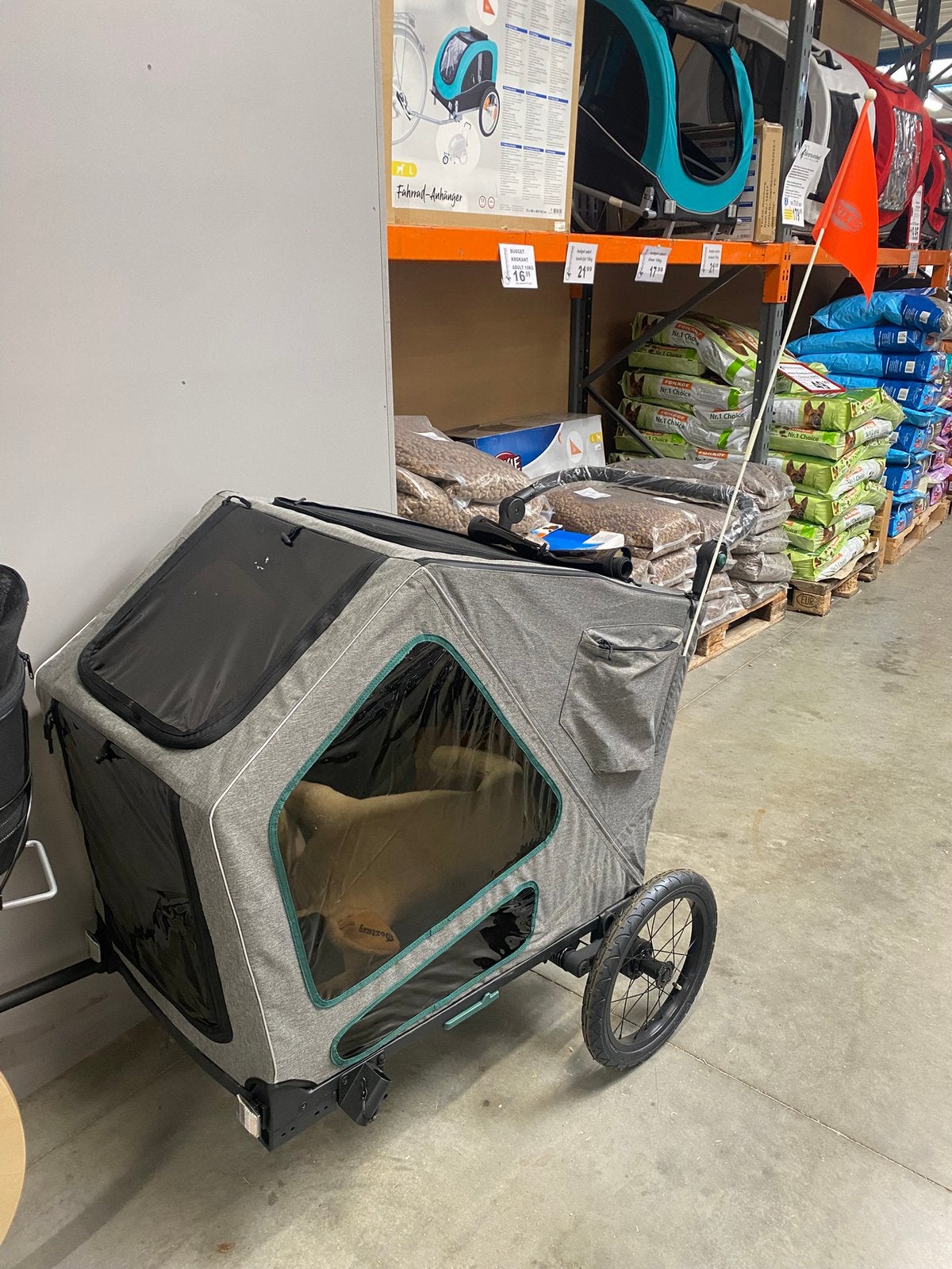 Luxe en erg stevige honden fiets kar, Ophalen, Nieuw