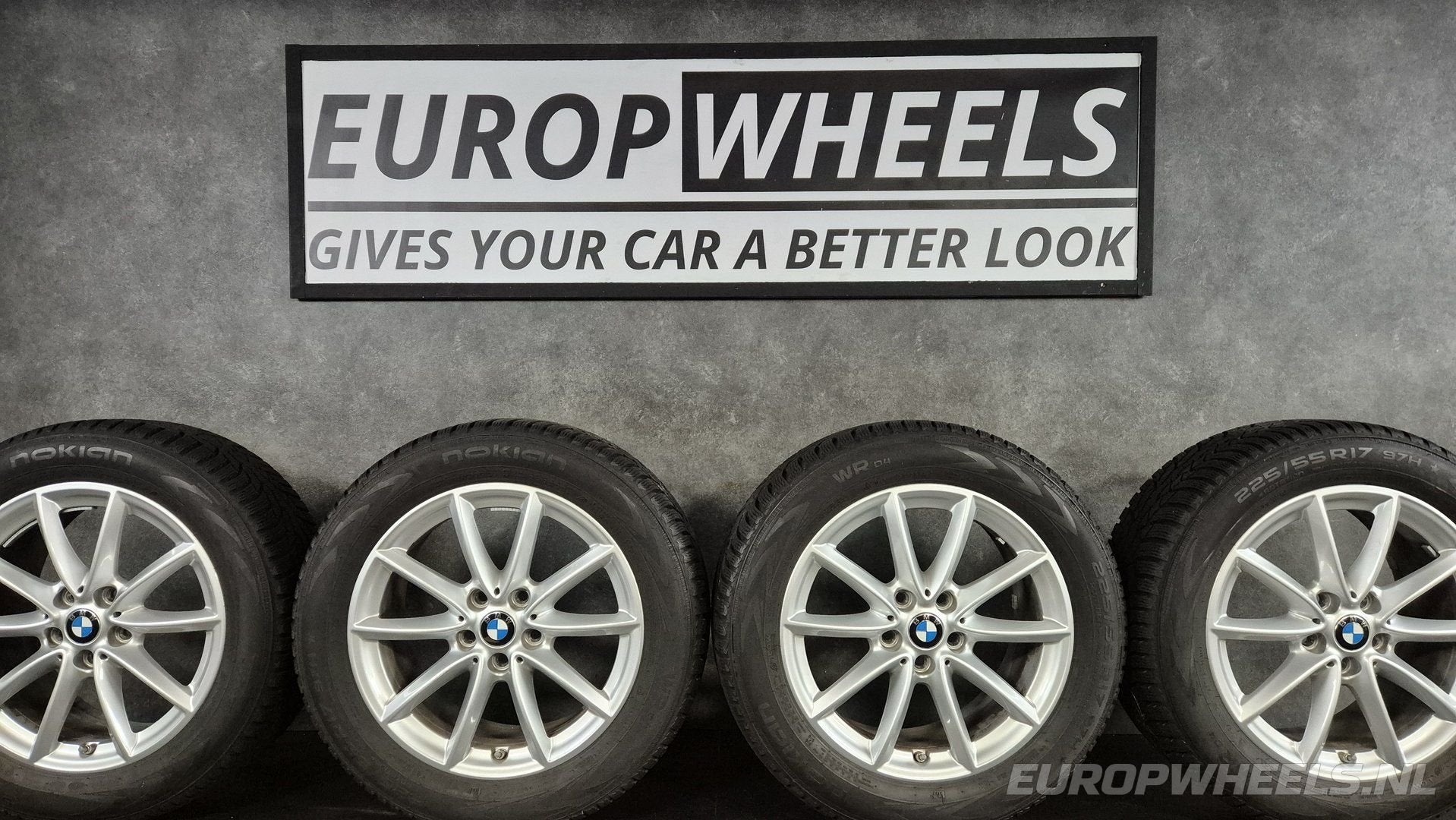 17 inch BMW velgen winterbanden X1 F48 X2 F39 Styling 574, Auto-onderdelen, Gebruikt, -, -, Banden en Velgen
