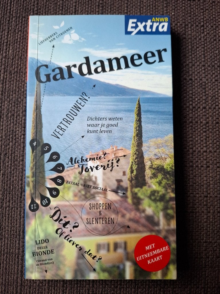 ANWB Extra Gardameer Reisgids - Compact en Compleet, Boeken, Gelezen, Europa, Ophalen of Verzenden, Reisgids of -boek