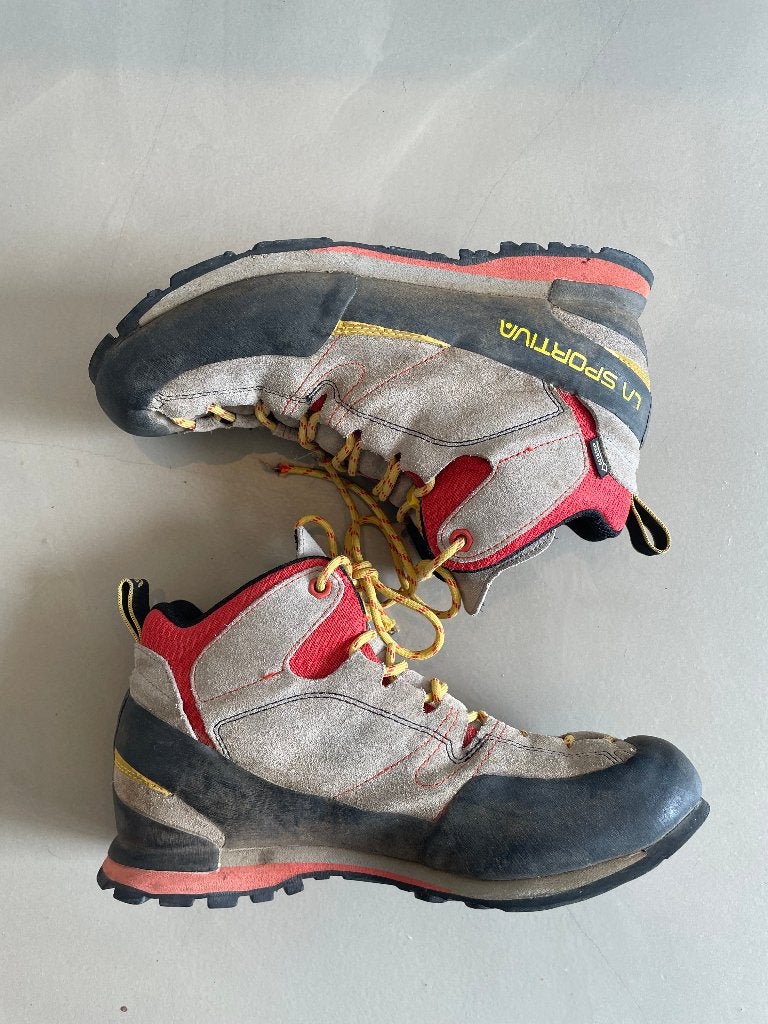La Sportiva Boulder X Mid Mens Hiking Boots Gore-Tex MAAT 43, Ophalen of Verzenden, Zo goed als nieuw, Schoenen